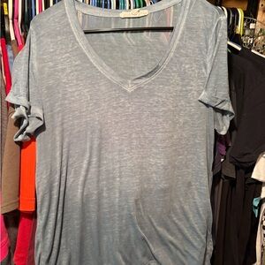 Hippie Rose Soft Blue Short Sleeve Tee